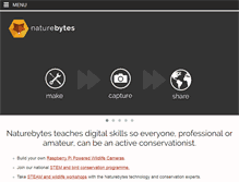 Tablet Screenshot of naturebytes.org